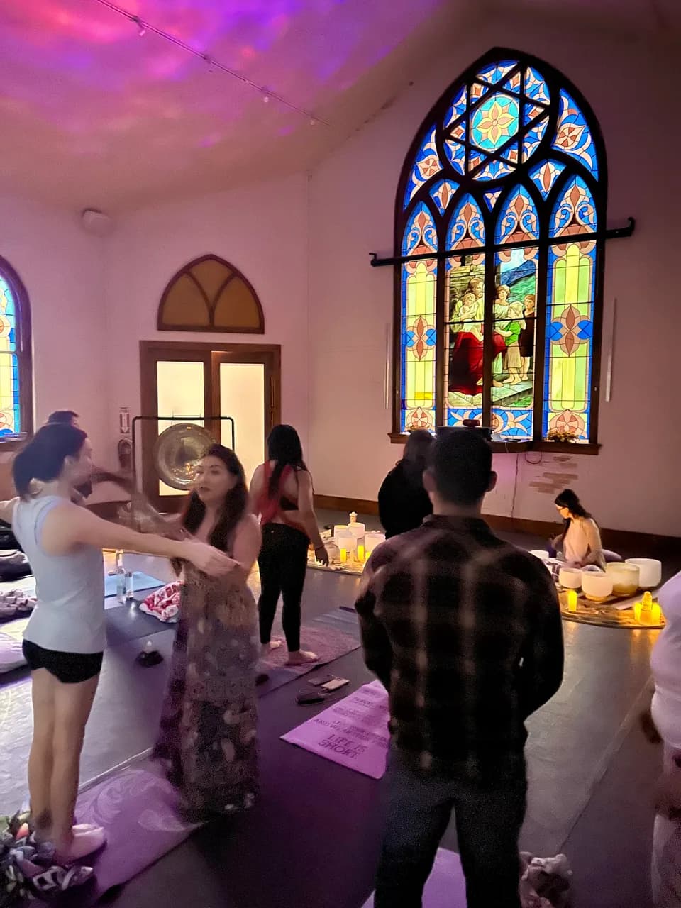 Finding peace in motion