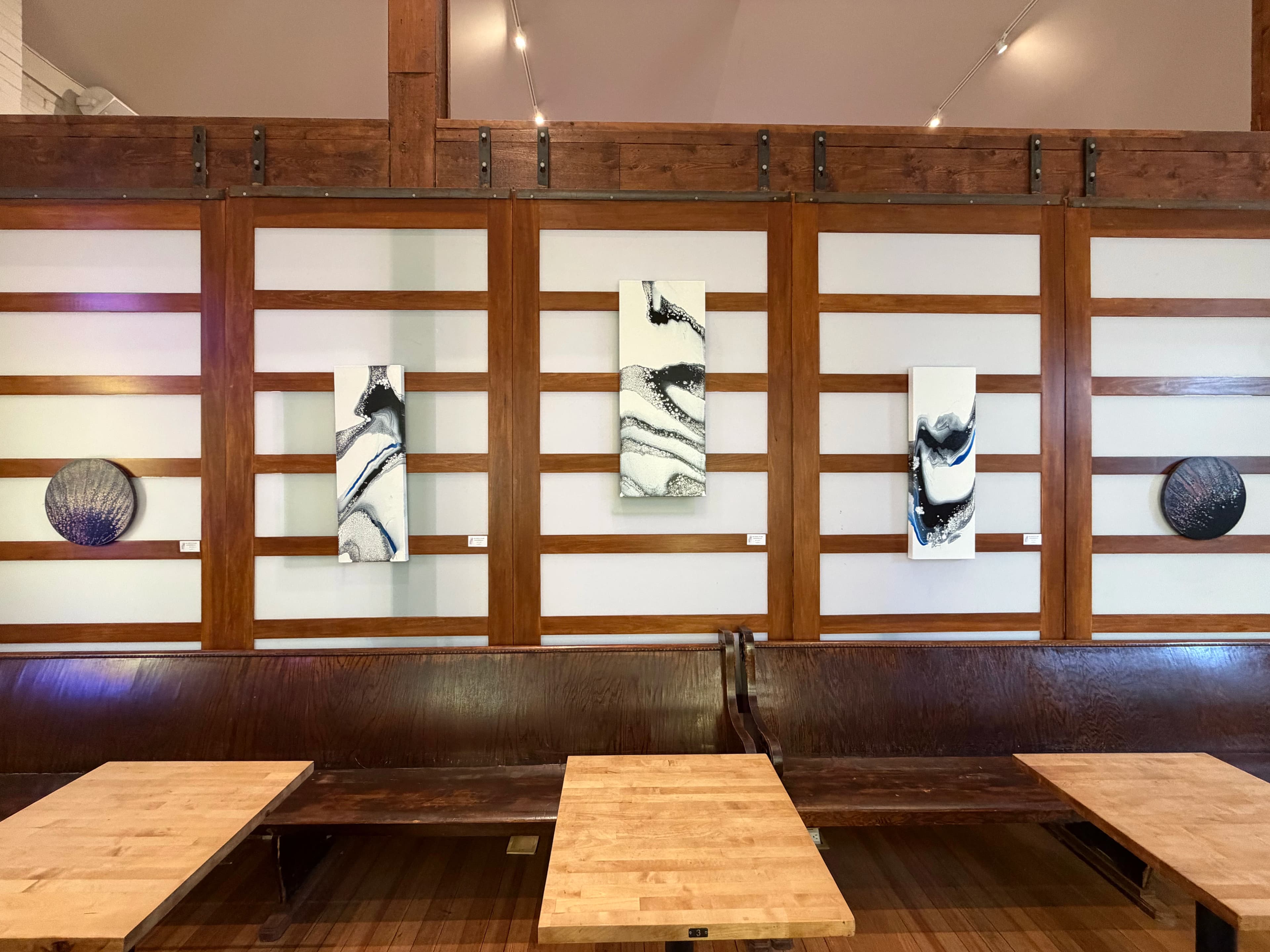 Original artwork displayed in our Merritt Wellness Gallery