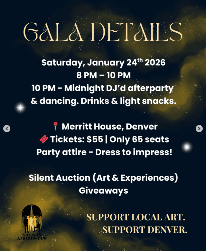 Artists Amongst Us Winter Gala